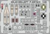 Eduard 3DL48009 P-38F SPACE for TAMIYA 1/48